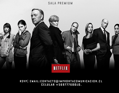 Lanzamiento House Of Cards - Netflix