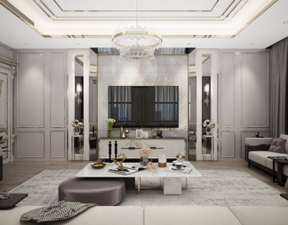 Luxury Living Space Design