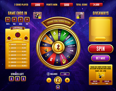 Spin Wheel (Web Game)