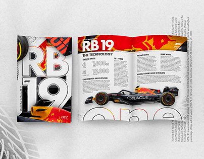 Red Bull RB 19 Booklet