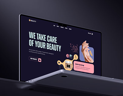 Beauty Product Landing Page