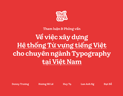 Hệ thống Từ vựng tiếng Việt cho chuyên ngành Typography
