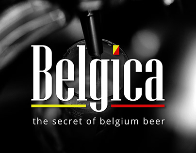 BELGICA - Craft brewery logo
