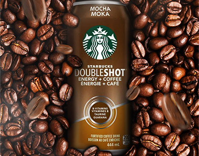 Starbucks- Doubleshot- Photo Manipulation