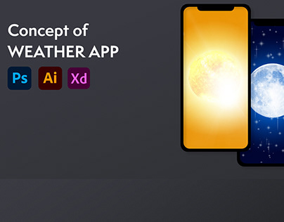 School project - Weather App Design