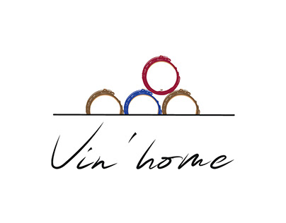 Vin'home logo + Branding