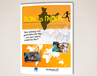 Run to India - brochure