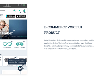 Voice UI Product Concept