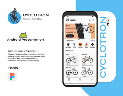Android Presentation - Cyclotron (Cycle renting app)
