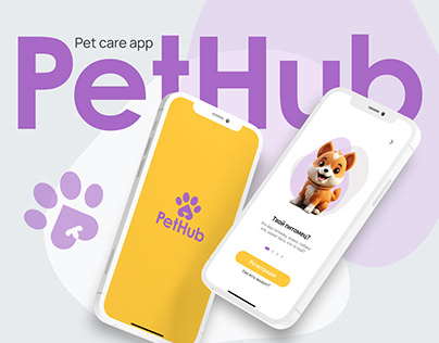 Mobile App Pet Care PetHub
