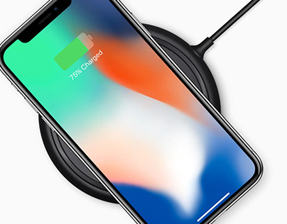 Charging by Under Desk Fast Wireless Charger