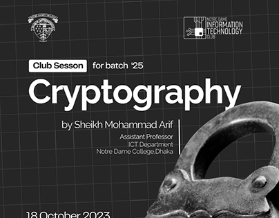 Cryptography Poster Design