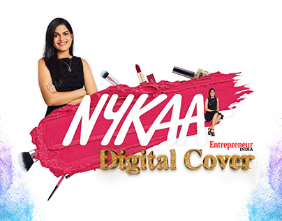 Nykaa Digital Cover Entrepreneur india 2022