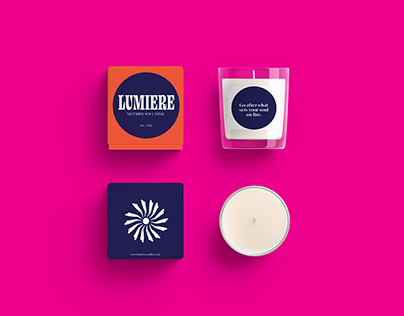 Lumiere Candle Packaging