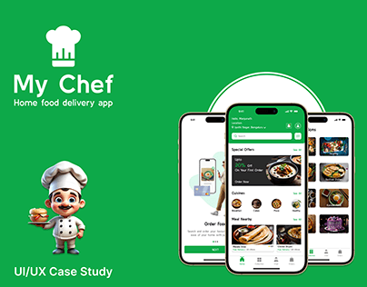 My Chef Application | UI/UX Case Study