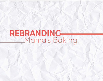 REBRANDING Mama's Baking