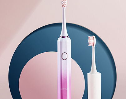 electric toothbrush photo 电动牙刷海报拍摄