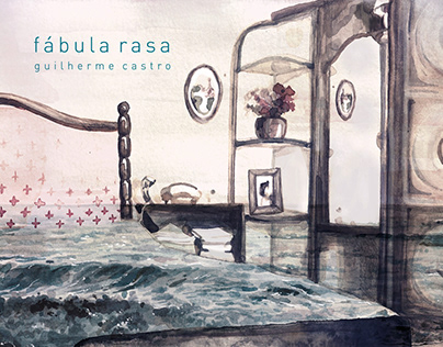 "Fábula Rasa" album cover and background