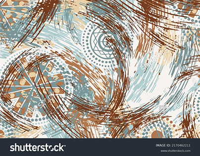 Floral soft fabric patterns on a light background...