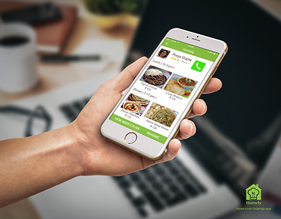 Homely (Home-made Food Ordering App)