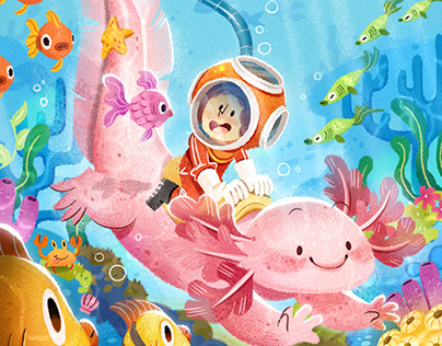 Project thumbnail - Under the sea (Illustration)