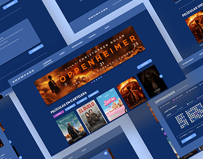 Project thumbnail - Cinema Website - UX/UI - Coderhouse