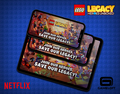Gameloft - Lego Legacy - App Preview for Netflix