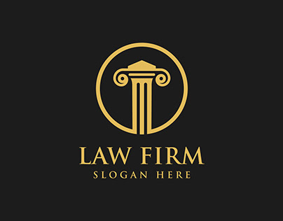 Attorney & Law Pillar Logo design