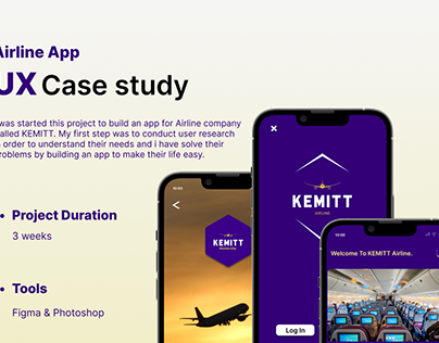KEMITT Airline app Case study