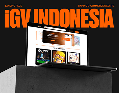Project thumbnail - iGV INDONESIA - LANDING PAGE