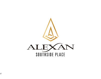 Alexan Southside Place_Logo & Signage Design