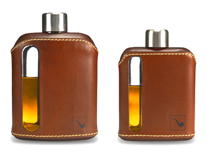 Leather Cover Design For Flasks/Alcohol Bottles