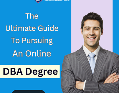 Pursuing An Online DBA Degree.