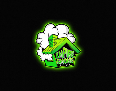 Empire Smoke Shop Cannabis Hemp Cbd Logo Design