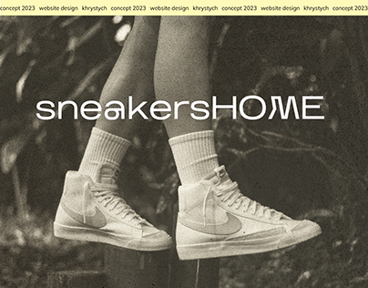 SNEAKERSHOME — E-commerce|online store| webdesign