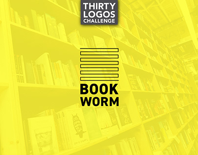 Thirty Logos - Day 14 - BookWorm