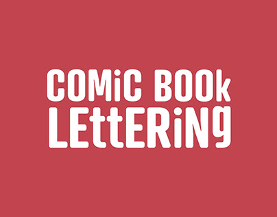 Comic book Lettering