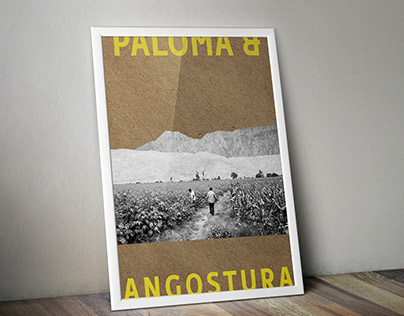 Paloma & Angostura Poster Design