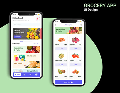 Grocery App UI Design