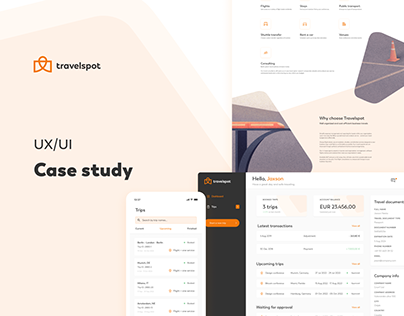 Travelspot - UX/UI case study