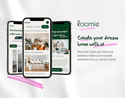 Roomie - Interior Design Mobile App