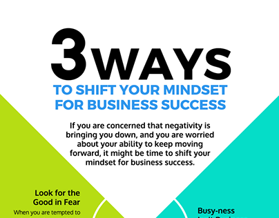 3 ways to shift your Mindset for Business success