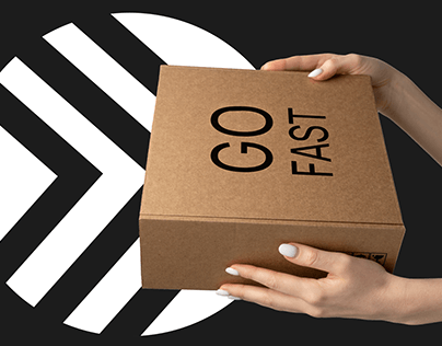 GO FAST | delivery service. Branding