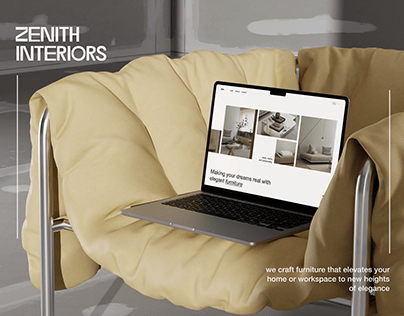 ZENITH INTERIORS | Landing page, furniture company