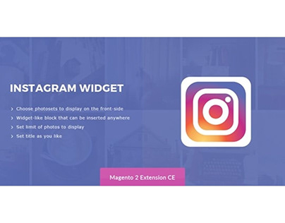 Instagram Widget Magento 2 Extension