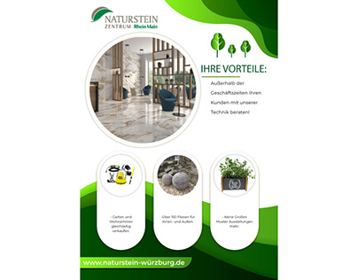 Naturstein Front & Back A4