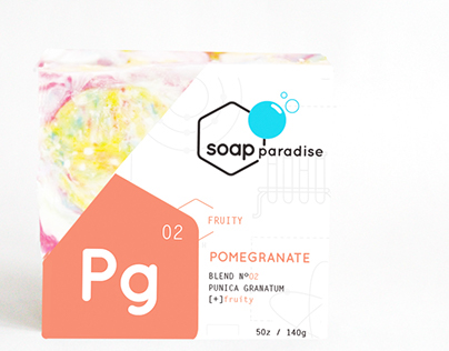 Studio Project 2: Rebrand of Soap Paradise