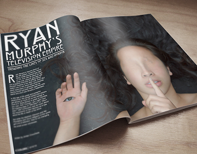 Ryan Murphy Magazine Spread