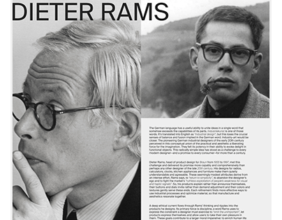 Longrid about Dieter Rams