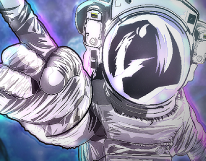 illustration artwork Tshirt design ( Astronaut )
